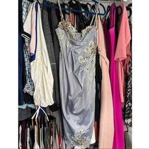 Satin Mandalay Dress